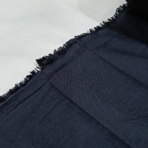 Cotton Linen Dark Navy D4