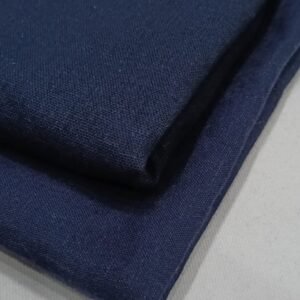 Cotton Linen Dark Navy (D1)
