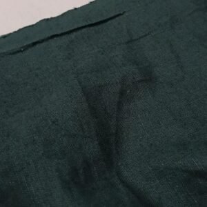 Cotton Linen Dark Green