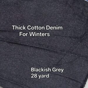 Thick Cotton Denim For Winters