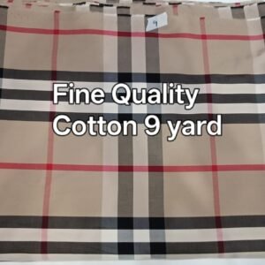 Fine Quality Cotton 9 yard